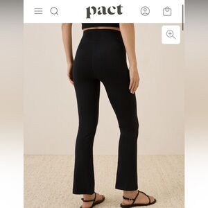 PACT On The Go-To Cropped Bootcut Legging